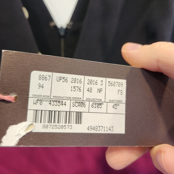 𝅺STELLA McCartney evening gown size 6(42) BNWT - Picture 6 of 12